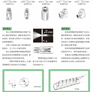 实心锥HH型喷嘴